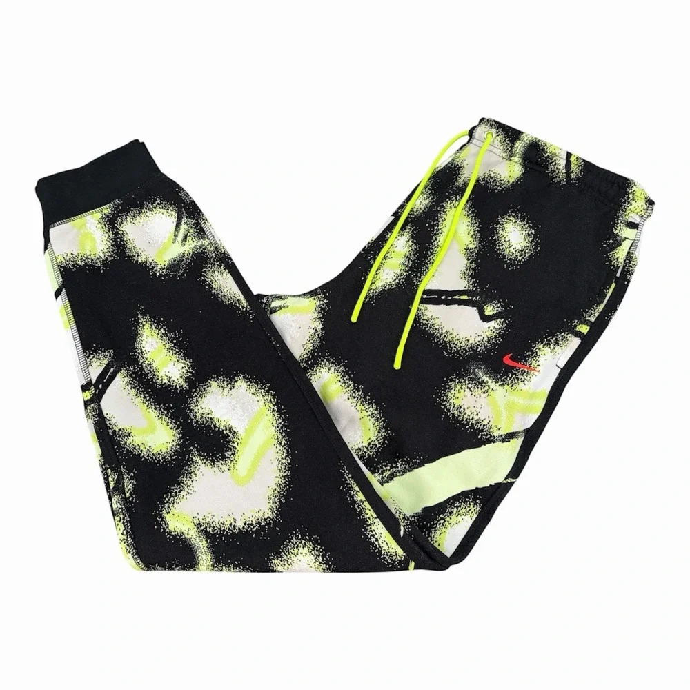 Nike Jordan JA Club Fleece Basketball Joggers Volt Men's Size L Tall HV3382-702